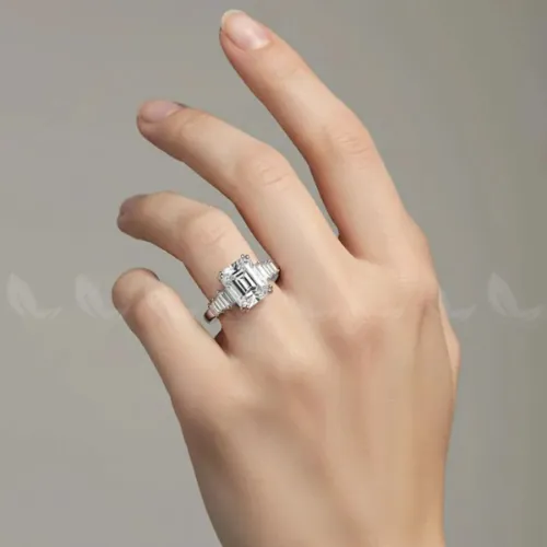 Rich Bold Square Cluster Ring - Product Image