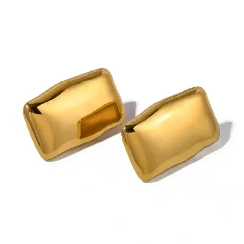 Pharaoh Gold Earrings - Product Image
