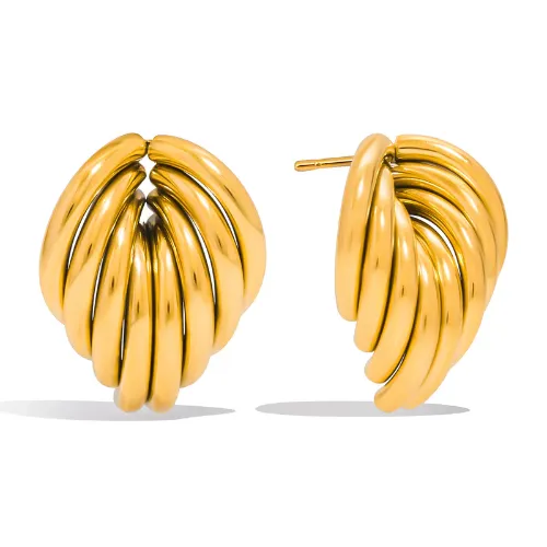 Jawra Stud Earrings - Product Image