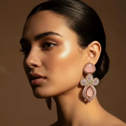 Prism Petals Turkish Earrings - Product Image